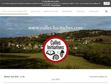 Tablet Screenshot of culles-les-roches.com